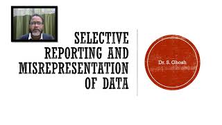 Selective Reporting and Misrepresentation of Data [upl. by Nnyltiak]