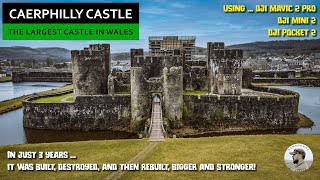 Caerphilly Castle  The Largest in Wales 2nd in Britain [upl. by Adaj623]