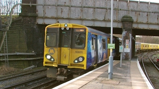 Half an Hour at 216  Birkenhead North Station 1022017  Class 507 508 terminus [upl. by Aynod]