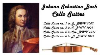 Johann Sebastian Bach  Cello suites in 432 Hz great for reading or studying [upl. by Atsirc821]